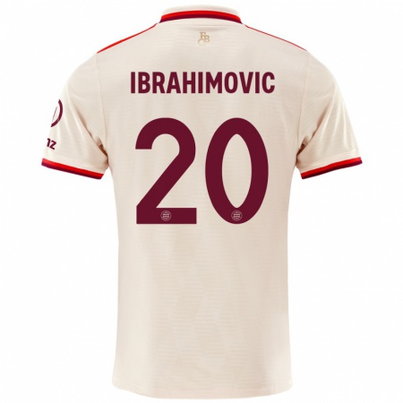 Kandiny Homme Maillot Arijon Ibrahimovic #20 Lin Troisieme 2024/25 T-Shirt