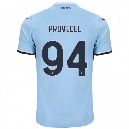 Kandiny Enfant Maillot Ivan Provedel #94 Bleu Tenues Domicile 2024/25 T-Shirt