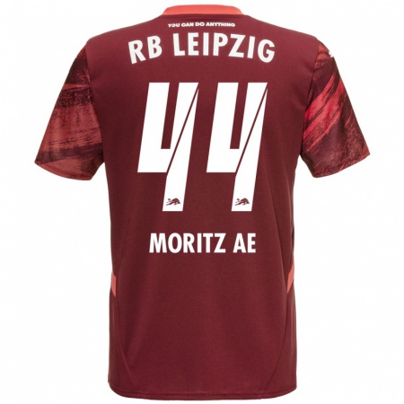 Kandiny Enfant Maillot Moritz Aé #44 Bordeaux Tenues Extérieur 2024/25 T-Shirt