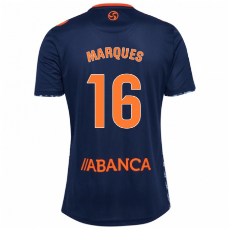 Kandiny Enfant Maillot 
Jailson Marques Siqueira #16 Bleu Marine Tenues Extérieur 2024/25 T-Shirt