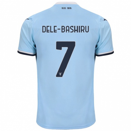 Kandiny Homme Maillot Fisayo Dele-Bashiru #7 Bleu Tenues Domicile 2024/25 T-Shirt