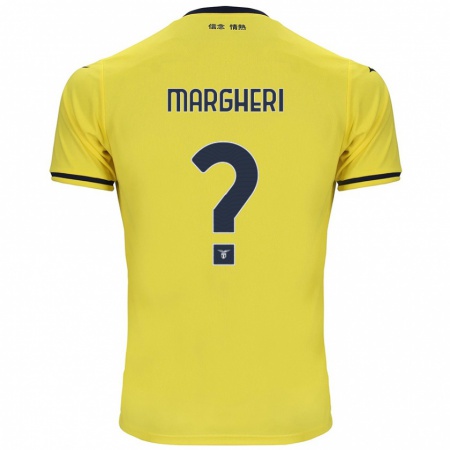 Kandiny Homme Maillot Emanuele Margheri #0 Jaune Tenues Extérieur 2024/25 T-Shirt