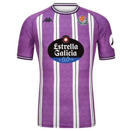 Kandiny Enfant Maillot Iván Sánchez #10 Violet Blanc Tenues Domicile 2024/25 T-Shirt