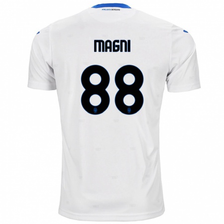 Kandiny Enfant Maillot Gloria Magni #88 Blanc Tenues Extérieur 2024/25 T-Shirt