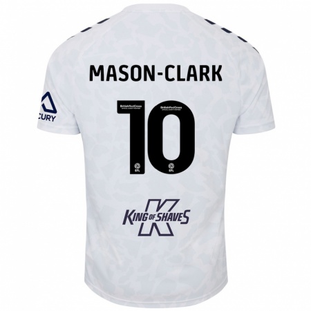 Kandiny Enfant Maillot Ephron Mason-Clark #10 Blanc Tenues Extérieur 2024/25 T-Shirt