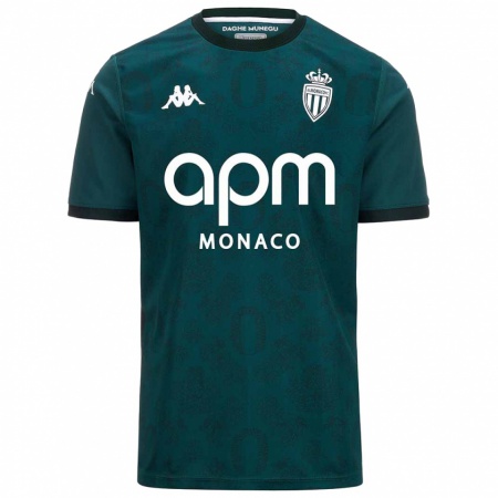 Kandiny Femme Maillot Mickael Oliveira Barroso #0 Vert Foncé Tenues Extérieur 2024/25 T-Shirt