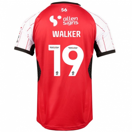 Kandiny Enfant Maillot Tyler Walker #19 Blanc Tenues Domicile 2024/25 T-Shirt