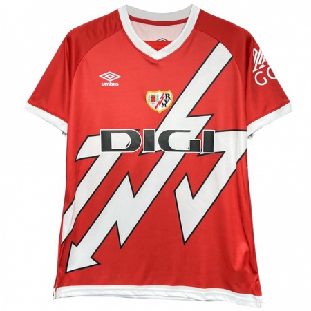 Kandiny Enfant Maillot Dong-Geon Eom #0 Blanc Rouge Tenues Domicile 2024/25 T-Shirt