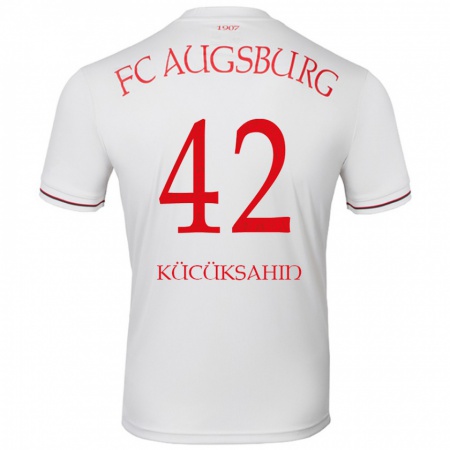 Kandiny Enfant Maillot Mahmut Kücüksahin #42 Blanc Tenues Domicile 2024/25 T-Shirt