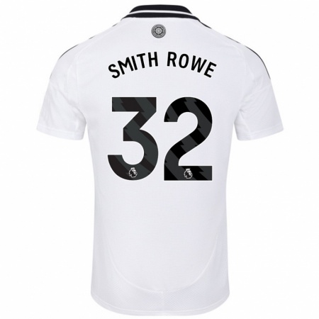 Kandiny Enfant Maillot Emile Smith Rowe #32 Blanc Tenues Domicile 2024/25 T-Shirt