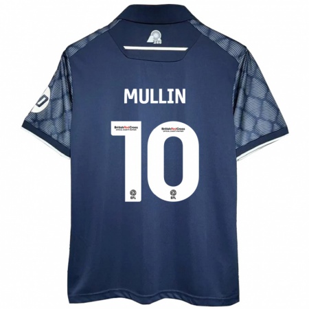 Kandiny Enfant Maillot Paul Mullin #10 Noir Tenues Extérieur 2024/25 T-Shirt