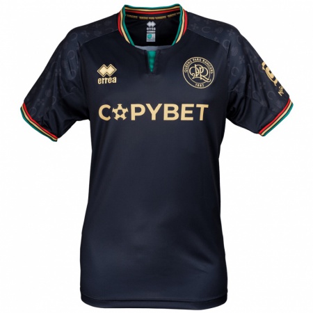 Kandiny Enfant Maillot Luka Radojevic #0 Bleu Marine Foncé Tenues Extérieur 2024/25 T-Shirt