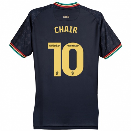 Kandiny Enfant Maillot Ilias Chair #10 Bleu Marine Foncé Tenues Extérieur 2024/25 T-Shirt