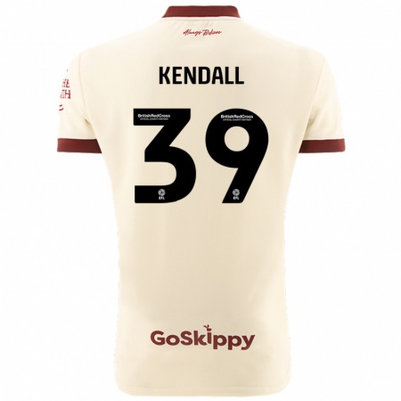 Kandiny Homme Maillot Maya Kendall #39 Blanc Crème Tenues Extérieur 2024/25 T-Shirt