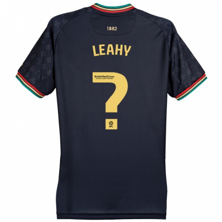 Kandiny Homme Maillot Jake Leahy #0 Bleu Marine Foncé Tenues Extérieur 2024/25 T-Shirt