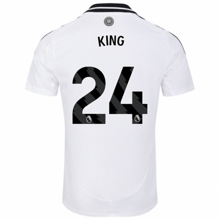 Kandiny Femme Maillot Joshua King #24 Blanc Tenues Domicile 2024/25 T-Shirt