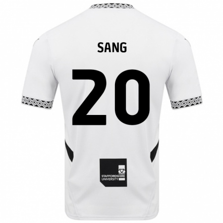 Kandiny Enfant Maillot Tom Sang #20 Blanc Tenues Domicile 2024/25 T-Shirt