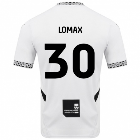 Kandiny Enfant Maillot Ben Lomax #30 Blanc Tenues Domicile 2024/25 T-Shirt