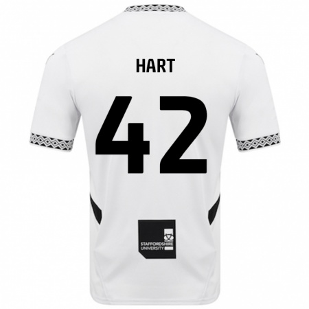 Kandiny Enfant Maillot Sam Hart #42 Blanc Tenues Domicile 2024/25 T-Shirt