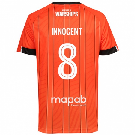 Kandiny Enfant Maillot Bonke Innocent #8 Orange Tenues Domicile 2024/25 T-Shirt