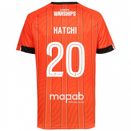 Kandiny Enfant Maillot Jérémy Hatchi #20 Orange Tenues Domicile 2024/25 T-Shirt