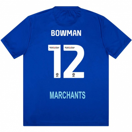 Kandiny Enfant Maillot Ryan Bowman #12 Vert Tenues Extérieur 2024/25 T-Shirt