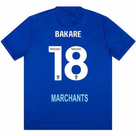 Kandiny Enfant Maillot Ibrahim Bakare #18 Vert Tenues Extérieur 2024/25 T-Shirt