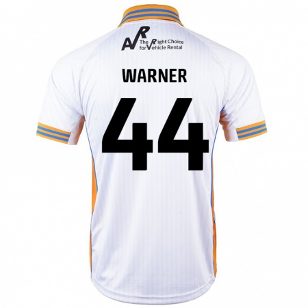 Kandiny Enfant Maillot James Warner #44 Blanc Tenues Extérieur 2024/25 T-Shirt