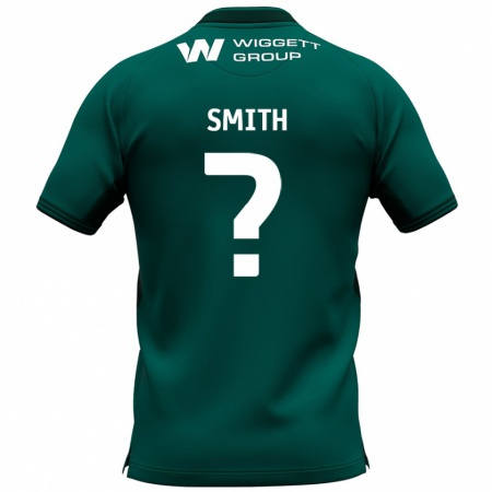 Kandiny Enfant Maillot Kyle Smith #0 Vert Tenues Extérieur 2024/25 T-Shirt