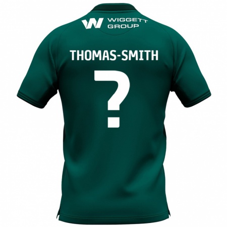 Kandiny Enfant Maillot Jaydon Thomas-Smith #0 Vert Tenues Extérieur 2024/25 T-Shirt