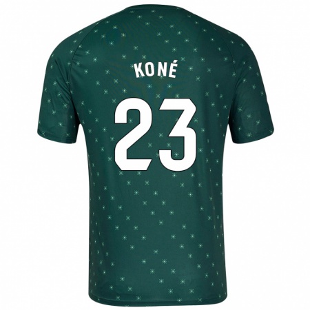 Kandiny Enfant Maillot Ibrahima Koné #23 Vert Foncé Tenues Extérieur 2024/25 T-Shirt