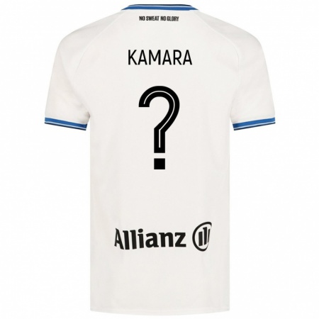 Kandiny Enfant Maillot Al-Hassan Kamara #0 Blanc Tenues Extérieur 2024/25 T-Shirt