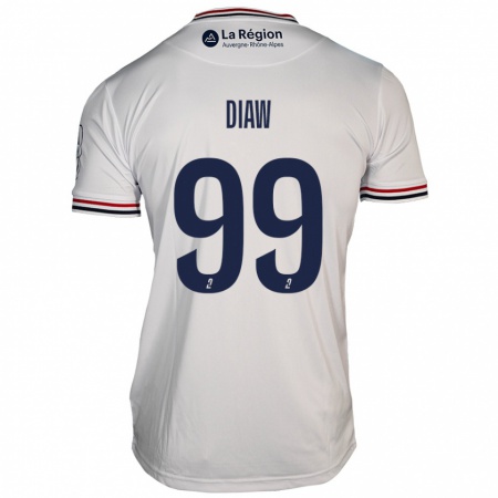 Kandiny Enfant Maillot Mory Diaw #99 Blanc Tenues Extérieur 2024/25 T-Shirt