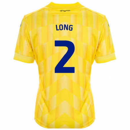 Kandiny Homme Maillot Sam Long #2 Jaune Tenues Domicile 2024/25 T-Shirt