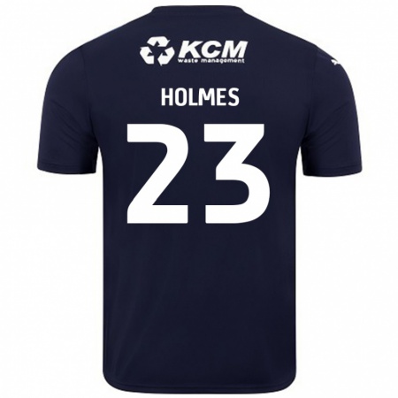 Kandiny Homme Maillot Jack Holmes #23 Bleu Marine Tenues Extérieur 2024/25 T-Shirt