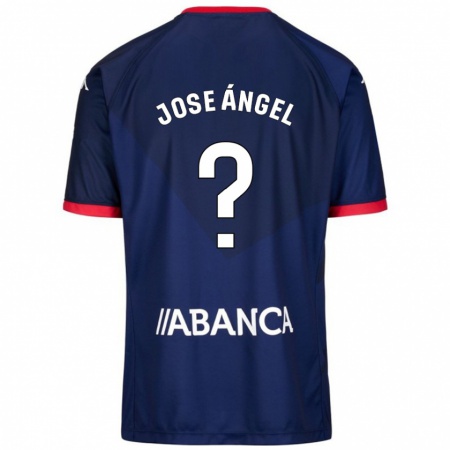 Kandiny Homme Maillot José Ángel Jurado #20 Bleu Marine Tenues Extérieur 2024/25 T-Shirt