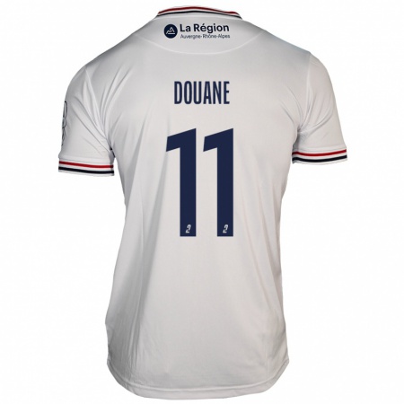 Kandiny Homme Maillot Maïdine Douane #11 Blanc Tenues Extérieur 2024/25 T-Shirt